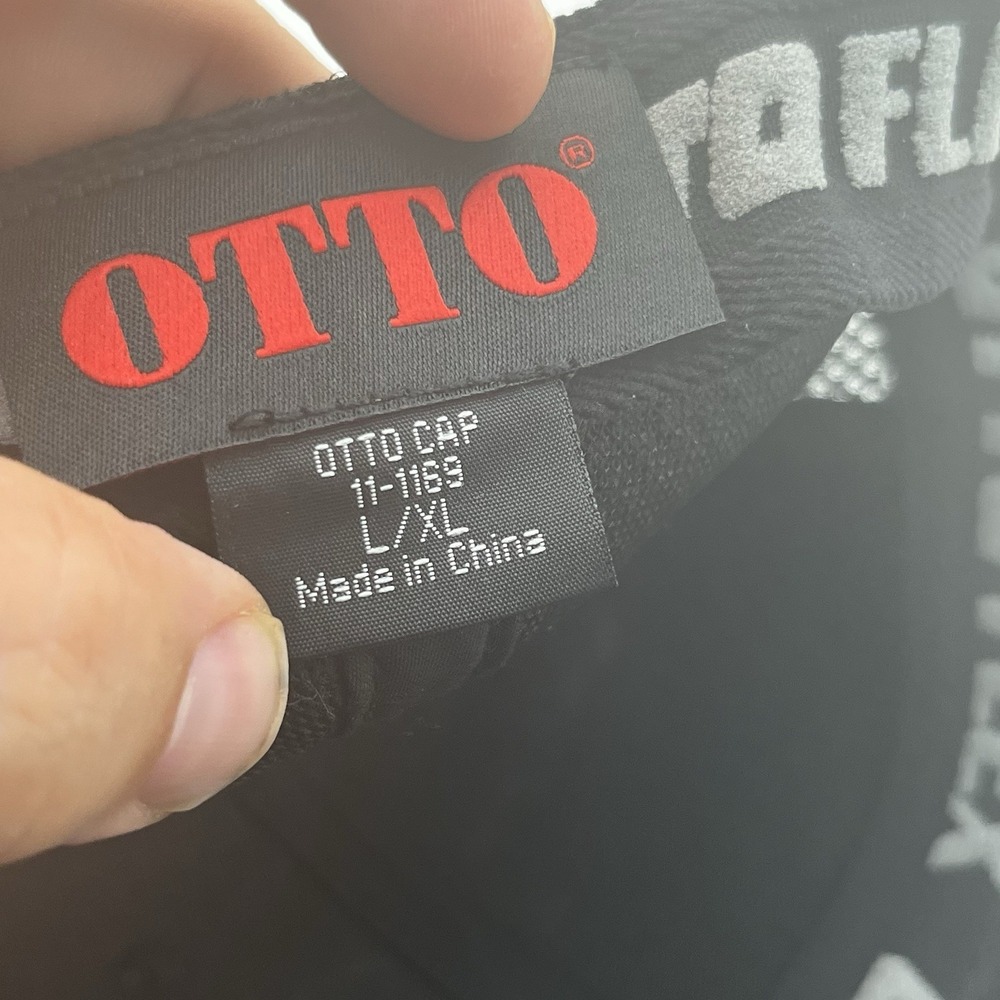 Roxberry‎ Juice Co Flexfit Hat Cap L/XL  Black New - Picture 6 of 6